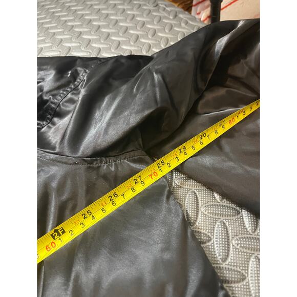 Duke University basketball Destroyer Jacket Satin Black Blue Devils Varsity XXL - Picture 6 of 10